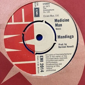 Mandingo – Medicine Man 7” Vinyl Single - Picture 1 of 4