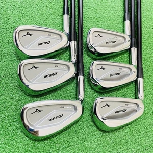 MIZUNO MP-53 Iron Set 5-9+Pw JPX MI-200 Flex-R 6pcs Lefty-Handed Used From Japan - Picture 1 of 10