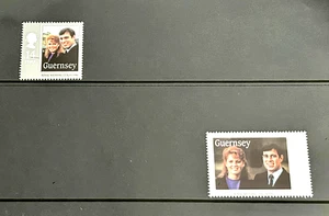 GB Guernsey 1986 Stamps Presentation Pack Royal Wedding MNH Complete - Picture 1 of 3
