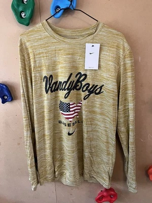 Nike Mens Shirt Size XL Vanderbilt Commodores Vandy Boys Team Issued - Image 1 of 4