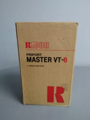 Ricoh 893994 Master Rolls (Ricoh VT-6 Masters) A3 size. 320mm x 140mx2 rolls - Image 1 of 3