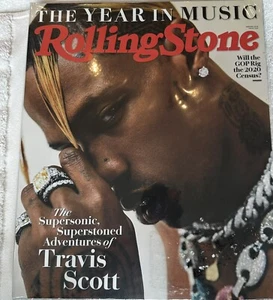 ROLLING STONE MAG: Travis Scott, on the cover ;BN Sealed In Plastic Since 2019 - Picture 1 of 1