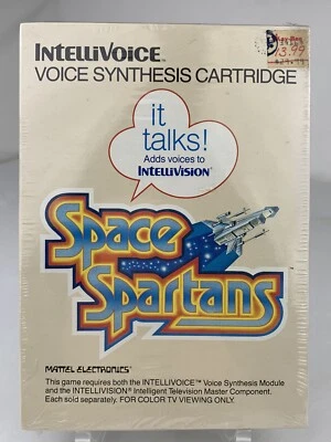 Vintage : Mattel Intellivision : INTELLIVOICE SPACE SPARTANS : Sealed  Authentic - Image 1 of 4