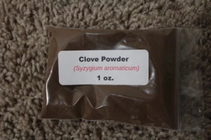 1 oz. Polvo de clavo de olor (Syzygium aromaticum) - Imagen 1 de 1