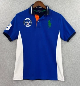 Polo Ralph Lauren Shirt Boys Large (14-16) Big Pony #3 Ocean Challenge Sailing - Picture 1 of 11