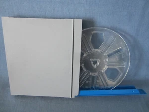 🎞️ SUPER-8 LEERSPULE SELBSTFANGSPULE STOCKO WIE NEU BOX 90 METER FILMSPULE REEL - Afbeelding 1 van 13