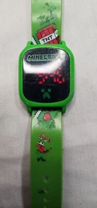 Kids  Green minecraft led watch, preowned - Picture 1 of 4