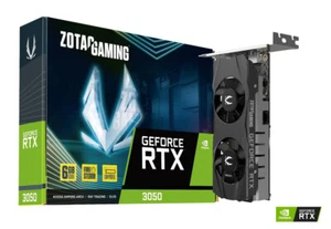 ZOTAC RTX 3050 6GB Graphics Card with LP bracket - Picture 1 of 5
