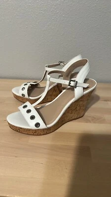 Cuñas de corcho blanco Charles David Lemur talla 8M Foto 1 de 4