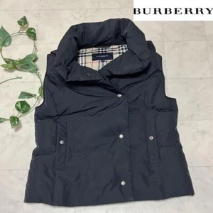 Burberry Hooded Down Vest Black Nova Check Removable Hood Quality Outerwear - Picture 1 of 13