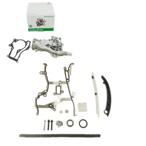 Control chain set with water pump INA for Opel Vauxhall 1.2 1.4 A12XEL A14NET 538 - Picture 1 of 6