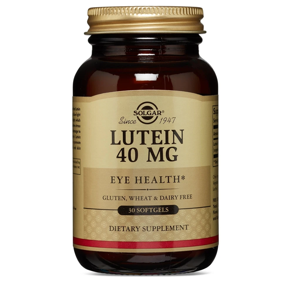 Solgar Lutein Softgels 40 MG 30 Count
