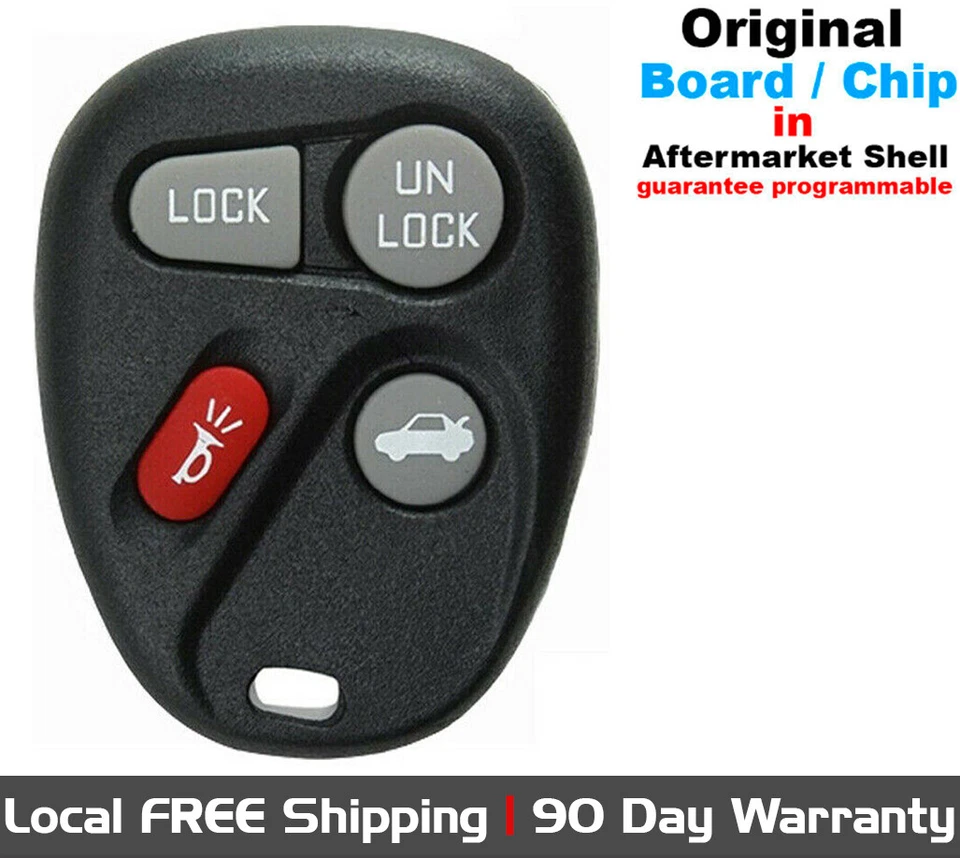 1x OEM Keyless Entry Remote Key Fob For Pontiac GMC Chevy Buick - KOBUT1BT - Image 1 of 1