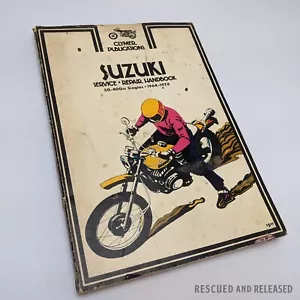 1964-1974 Suzuki 50-400cc Singles Service/Repair Handbook Clymer Publications - Picture 1 of 11