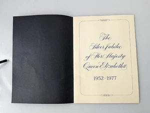 Vintage 1977 The Queens Silver Jubilee set of Stamps in Booklet Used - Picture 1 of 9