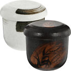  2 Pcs Keramik Schmortopf Aus Dampfende Suppentasse Nudelschssel