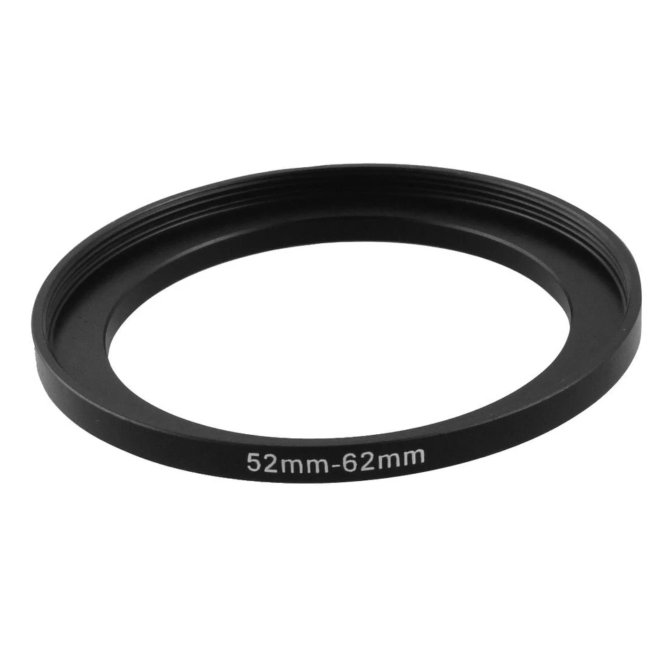52mm-62mm 52mm to 62mm  52 - 62mm Step Up Ring Filter Adapter for Camera Lens - Image 1 of 2