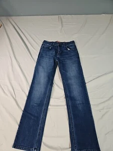 Tommy Hilfiger Boys Blue Denim Jeans Revolution Slim Size 14 27x28 - Picture 1 of 11