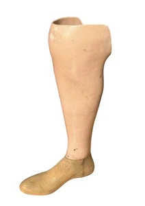 Vintage Kingsley Caucasian Prosthetic Leg & Foot Last Half 20thC - Picture 1 of 16