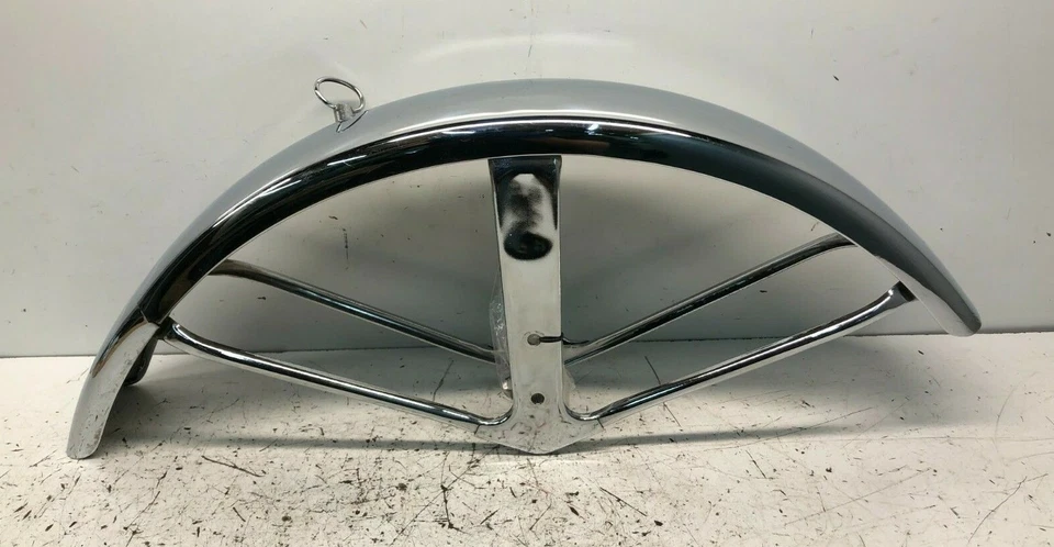 Guardabarros delantero Yamaha CS3 200 RD200 + herrajes BONITO CROMO Foto 1 de 4