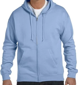 Sudadera con Capucha Hanes Cremallera Completa Sudadera con Capucha Talla Unisex Grande NUEVA - Imagen 1 de 1