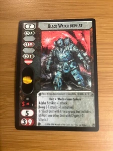 Battletech CCG Black Watch BKW-7R Single - Picture 1 of 1