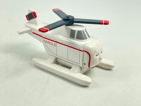 Thomas & Friends Train Wooden Railway Harold White Helicopter Cover