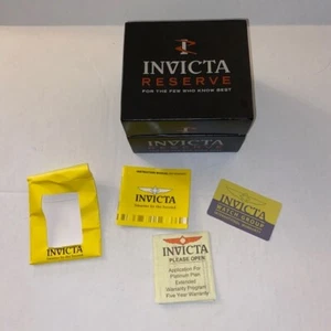 INVICTA Reserve Watch Black Box Only - Picture 1 of 3