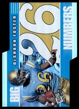 2002 Press Pass Big Numbers #BN9 DeShaun Foster *2815