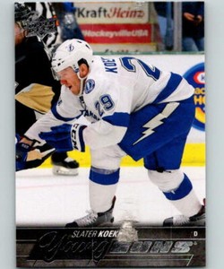 (HCW) 2015-16 Upper Deck #224 Slater Koekkoek Young Guns YG RC Rookie Y861