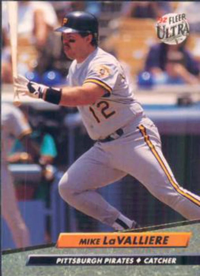 #254 Mike LaValliere - Pittsburgh Pirates - 1992 Ultra Baseball - Image 1 of 1