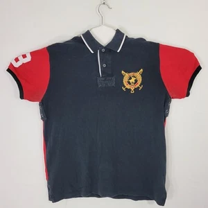 Polo Ralph Lauren Polo Copa Mundial Sobre Nieve Talla Grande Rojo y Negro - Imagen 1 de 8