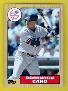 2012 Topps 1987 Minis TM-15 Robinson Cano Yankees 2nd Base - Picture 1 of 1
