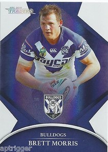2016 NRL Traders Parallel (P027) Brett MORRIS Bulldogs
