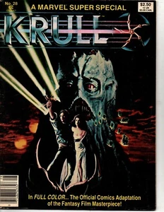 1983 Marvel Super Special Vol. 1, No. 28 Krull Graphic Novel - Picture 1 of 2