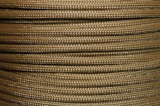Coyote Brown 550 Paracord Mil Spec Type III 7 strand parachute cord 10-100 ft