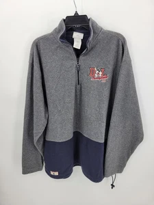 Pullover Disneyland 55 Aniversario Mickey Mouse Para Hombre Grande Gris Cuarto Cremallera - Imagen 1 de 11