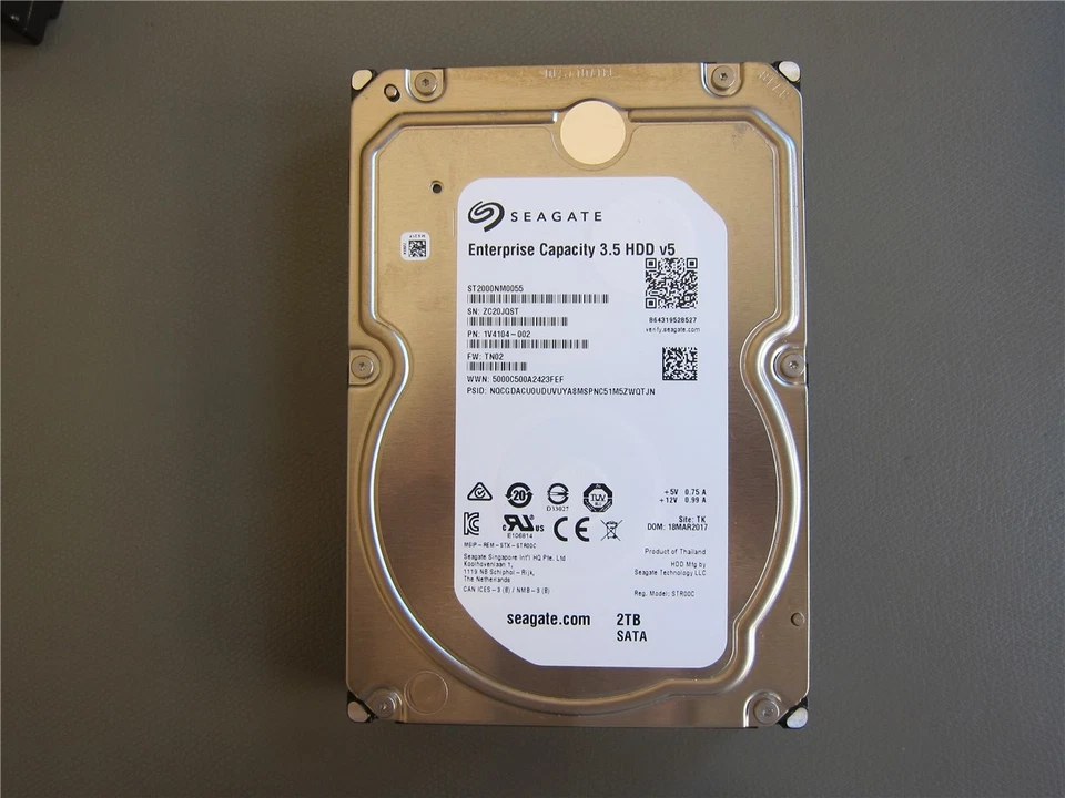 ST2000NM0055 Seagate Enterprise Capacity 3,5" SATA - Bild 1 von 1