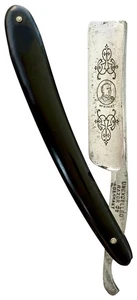 c. 1896 President William McKinley Portrait Straight Razor - Picture 1 of 2