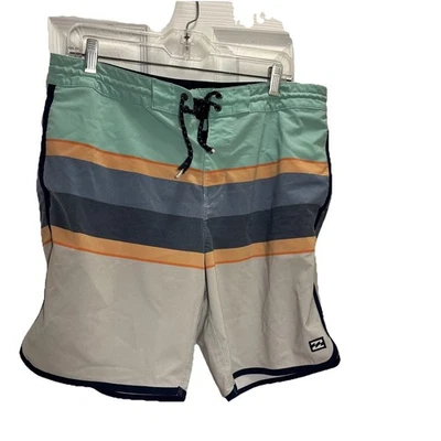 Billabong Mens 35 Board Surf Shorts Recycler Spinner Lo Tide Retro - Image 1 of 4