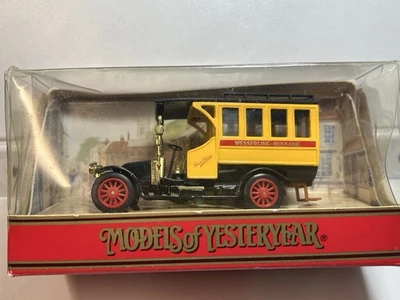 Matchbox Y44 Models of Yesteryear 1910 Renault Bus “Messerling Bussang” VTG - image 1 of 2
