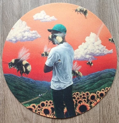 Tyler, The Creator flower boy Album Cover 12" Turntable Slipmat - Image 1 of 4