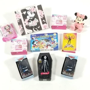 Zuru Mini Brands DISNEY LOTTO 1 2 3 Minnie RARO CRUDELIA libro Jack Skellington Cars - Foto 1 di 7
