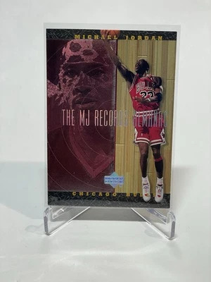 1999-00 Upper Deck Hardcourt Michael Jordan The MJ Records Almanac Insert J9 - Image 1 of 4