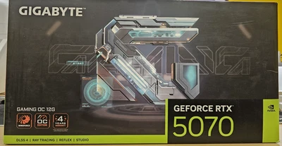 GIGABYTE - NVIDIA GeForce RTX 5070 GAMING OC 12G GDDR7 PCI Express 5.0 Graphics - Image 1 of 2