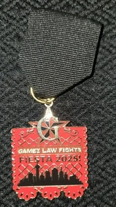 Gamez Law Fights Fiesta Medal 2025 - Picture 1 of 2