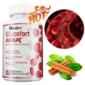 Glucofort Blutzucker Unterstützungskapseln - Fördert die Durchblutung -120 Kapseln - Bild 1 von 11