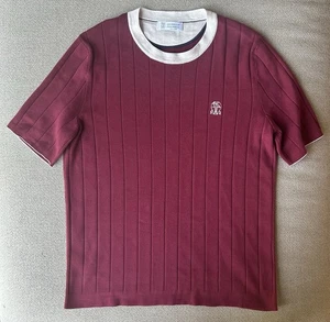 Top acanalado Brunello Cucinelli talla L - Imagen 1 de 6