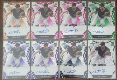 2020 Leaf Flash Christian Roa #BA-CR1 - Lot Of 8 - Image 1 of 4