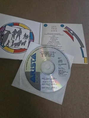 THOMPSON TWINS GET THAT LOVE ORIGINAL 1987 GATEFOLD CD SINGLE - Image 1 of 4